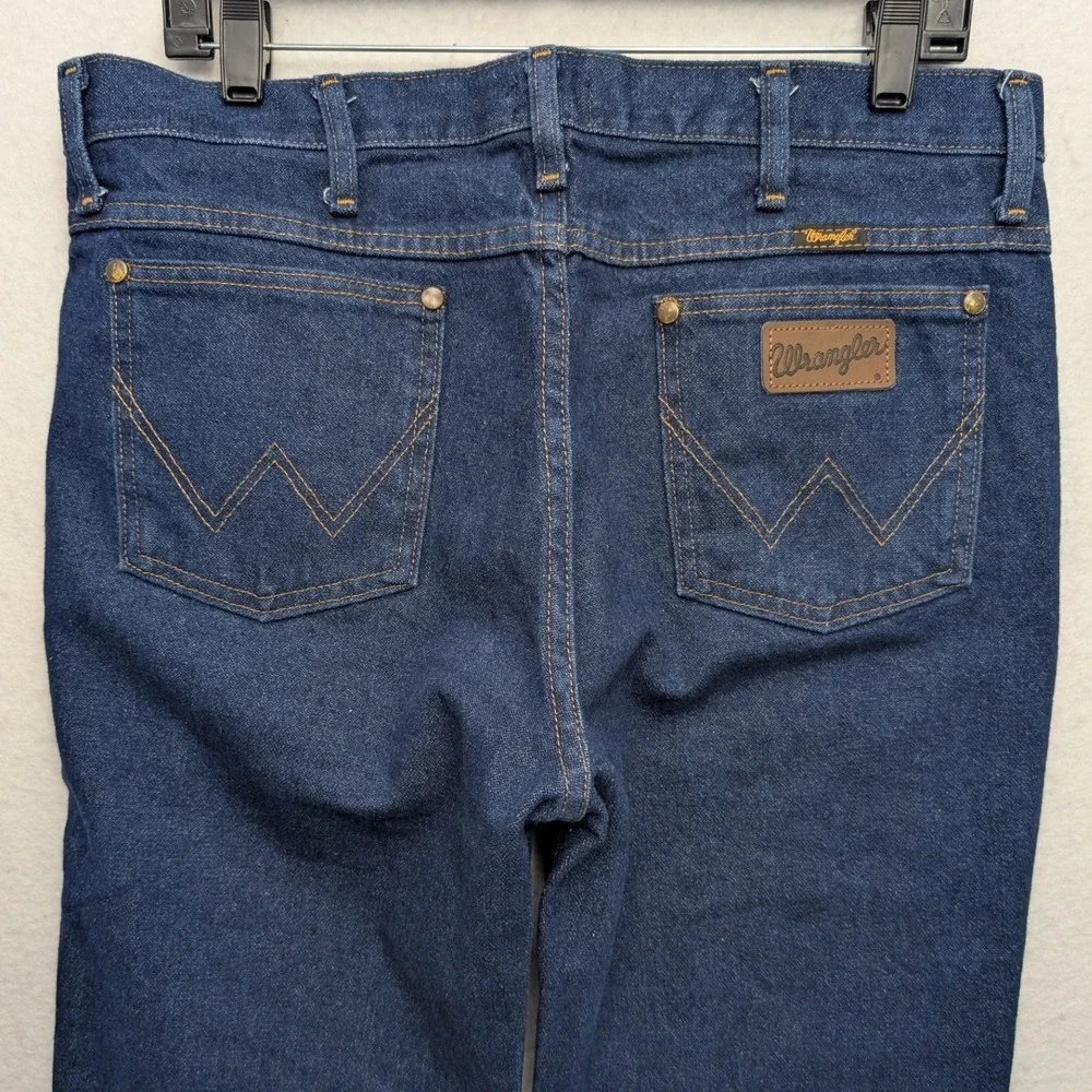 Wrangler Jeans Men 33x30 Blue 36MWZ Slim Fit Cowboy‎ Cut Denim